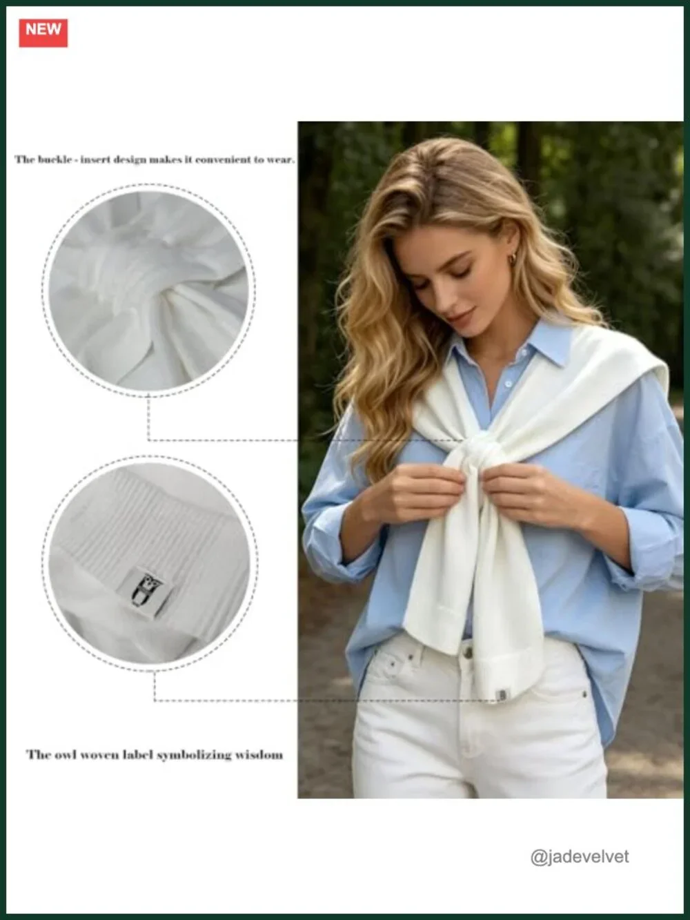 Women's Cable Knit Shawl Wrap - Cashmere Soft Pashmina for Office & Travel